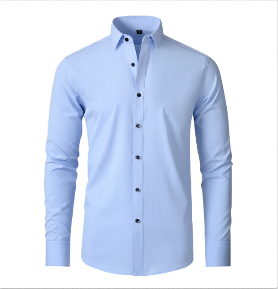 Alexander | Rynkefri Herre Skjorte Slim Fit Stretch 8