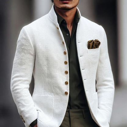Alaric | Classic Single-Breasted Men's Blazer 0