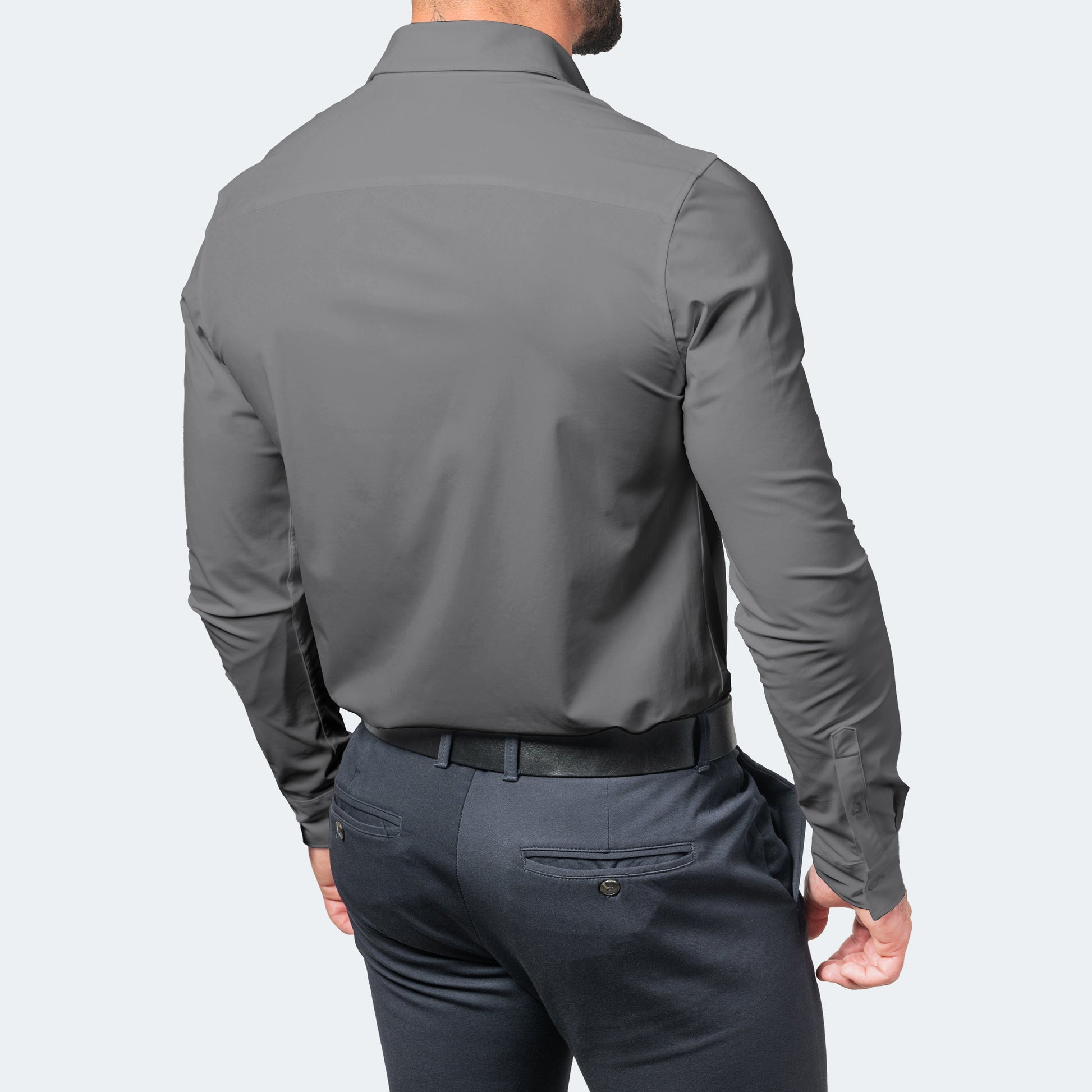 Alexander | Rynkefri Herre Skjorte Slim Fit Stretch 5