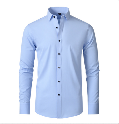 Alexander | Rynkefri Herre Skjorte Slim Fit Stretch 8