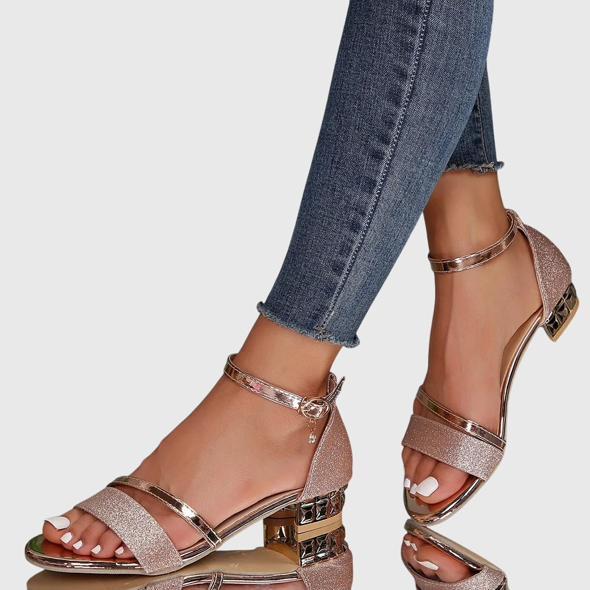 Alison | Komfortable Sandaler med Hæl 4