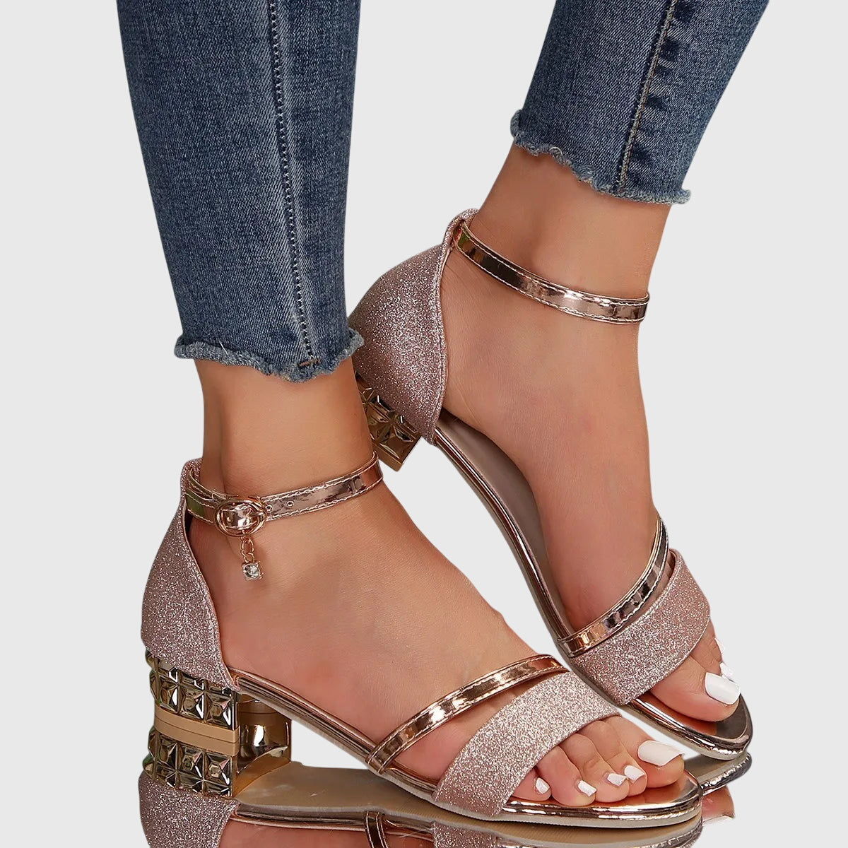 Alison | Komfortable Sandaler med Hæl og Støtte 3