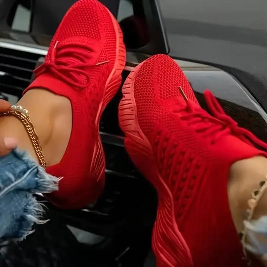 Åndbare Sneakers Damer | Komfortable Mesh Sko 0