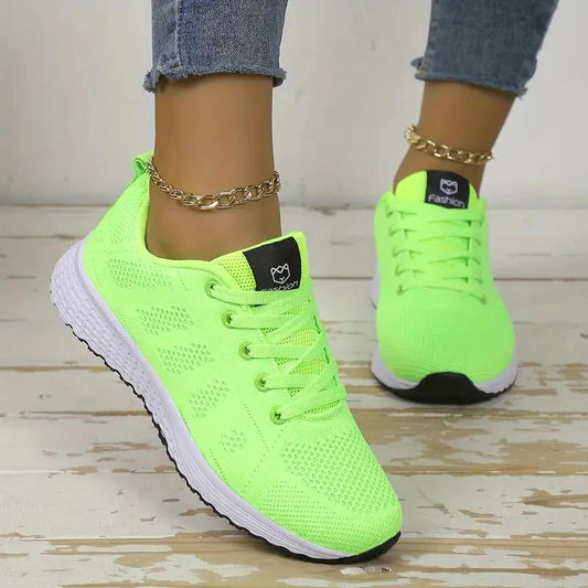 Åndbare Sneakers | Sportssko med Platformsål 0