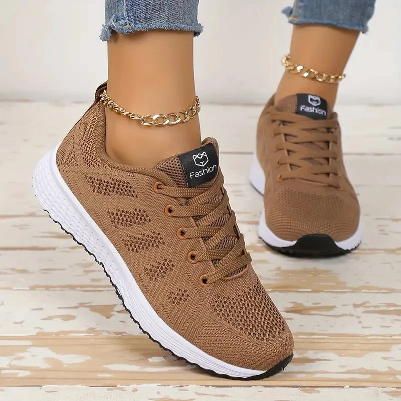 Åndbare Sneakers | Sportssko med Platformsål 1
