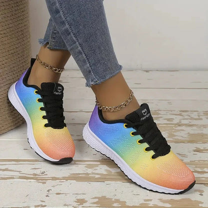 Åndbare Sneakers | Sportssko med Platformsål 4