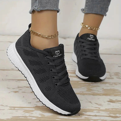 Åndbare Sneakers | Sportssko med Platformsål 5