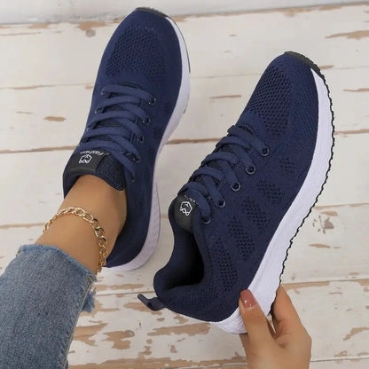 Åndbare Sneakers | Sportssko med Platformsål 7