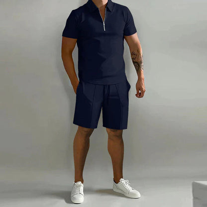 Åndbart Herrepolo Sæt | Shorts og Poloshirt 10