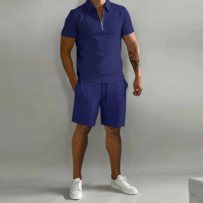 Åndbart Herrepolo Sæt | Shorts og Poloshirt 5