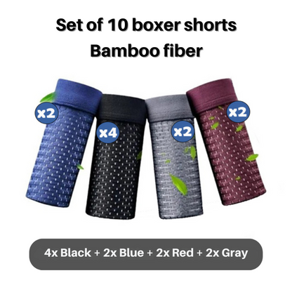Bambus Boxershorts | 10-pak Herre Undertøj 7