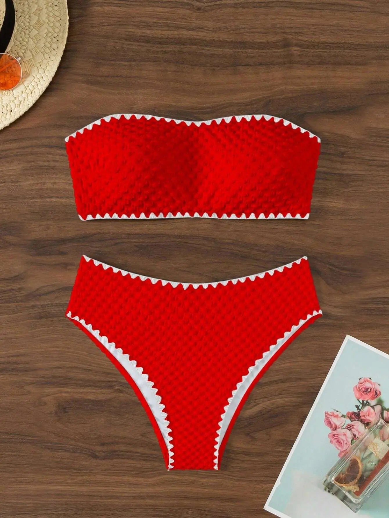 Bandeau Bikini Sæt | 2-delt Badedragt til Kvinder 11