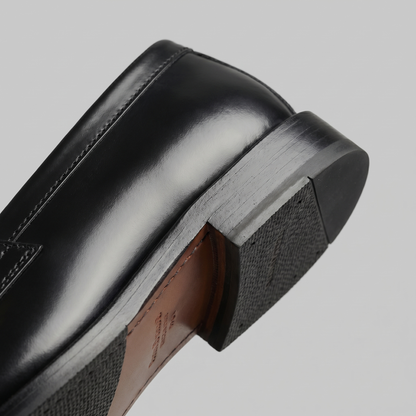 Brown Leather Penny Loafers | Men's Casual Slip-On Shoes 3