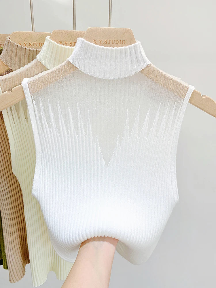 Chic Cut-Out Top | Dame Tanktop 3