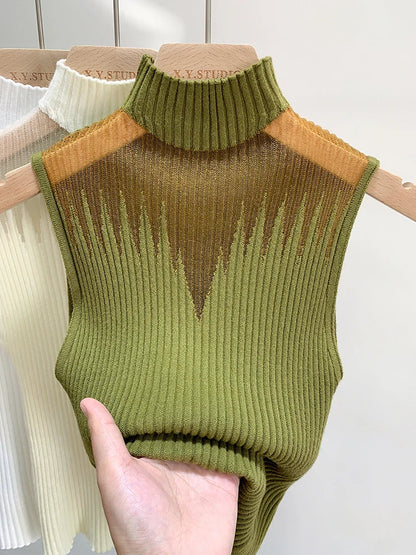 Chic Cut-Out Top | Dame Tanktop 4