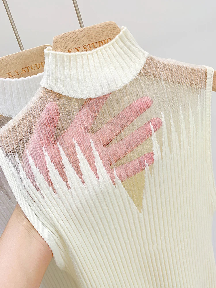 Chic Cut-Out Top | Dame Tanktop 5