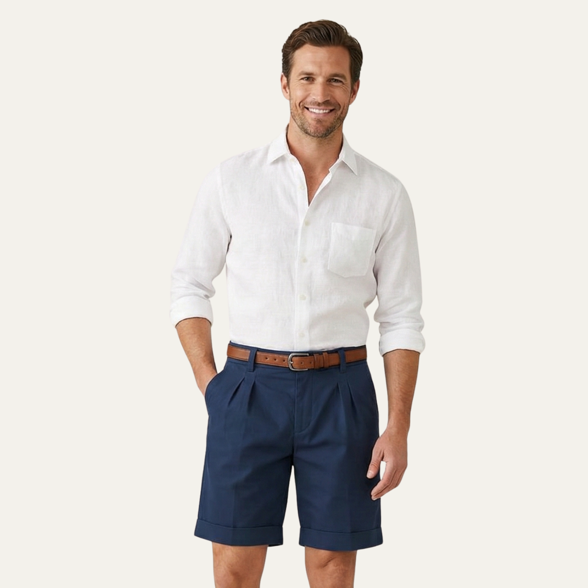 Chino Shorts Herre | Smart Casual Forår/Sommer 7