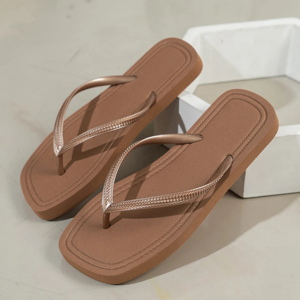 Dame Flip-Flops | Flade EVA Sandaler til Sommer 8