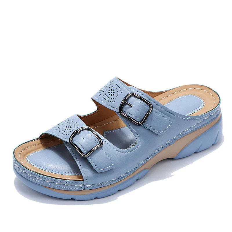 Dame Sandaler | Blødt Læder med Gelsål Komfort 4