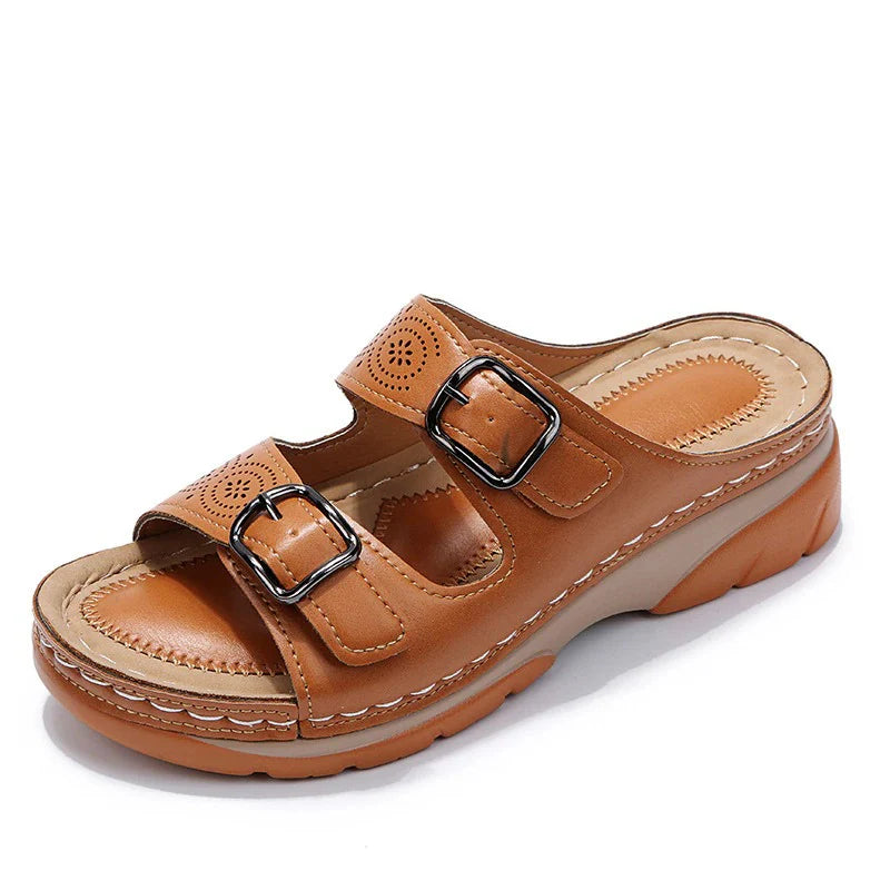 Dame Sandaler | Blødt Læder med Gelsål Komfort 7