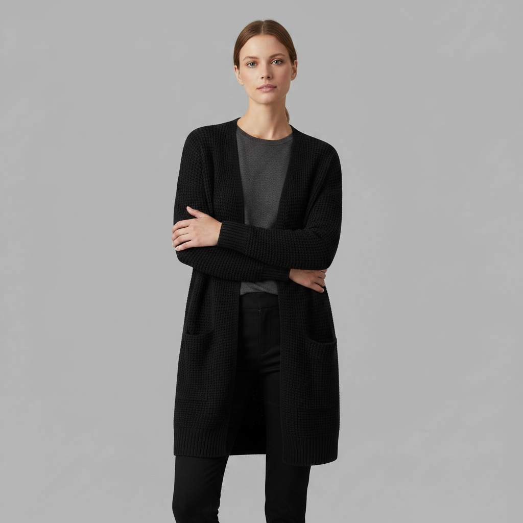 Elegant Cardigan Dame | Tidløs Cardigan til Alle Anledninger