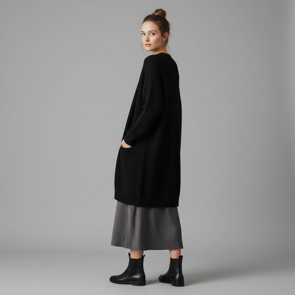 Elegant Cardigan Dame | Tidløs Cardigan til Alle Anledninger