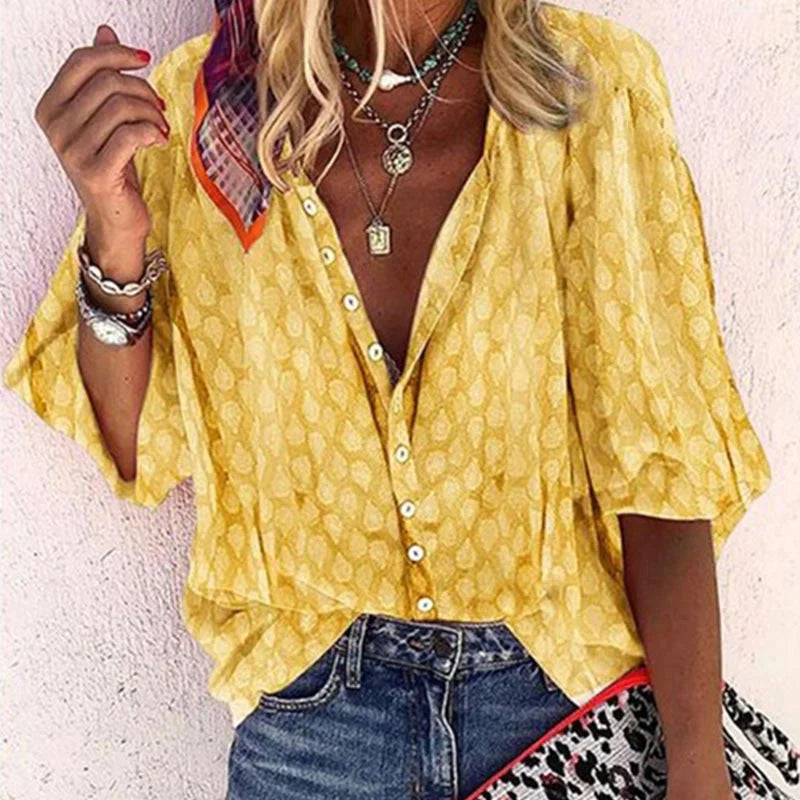 Elegant Damebluse | Afslappet Sommerbluse 4