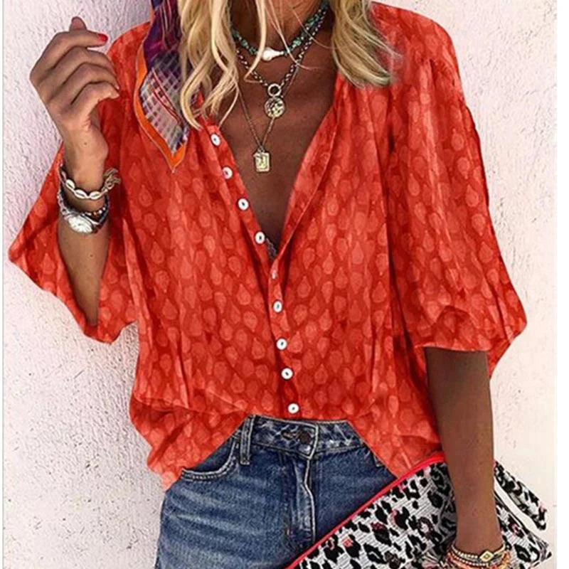 Elegant Damebluse | Afslappet Sommerbluse 5