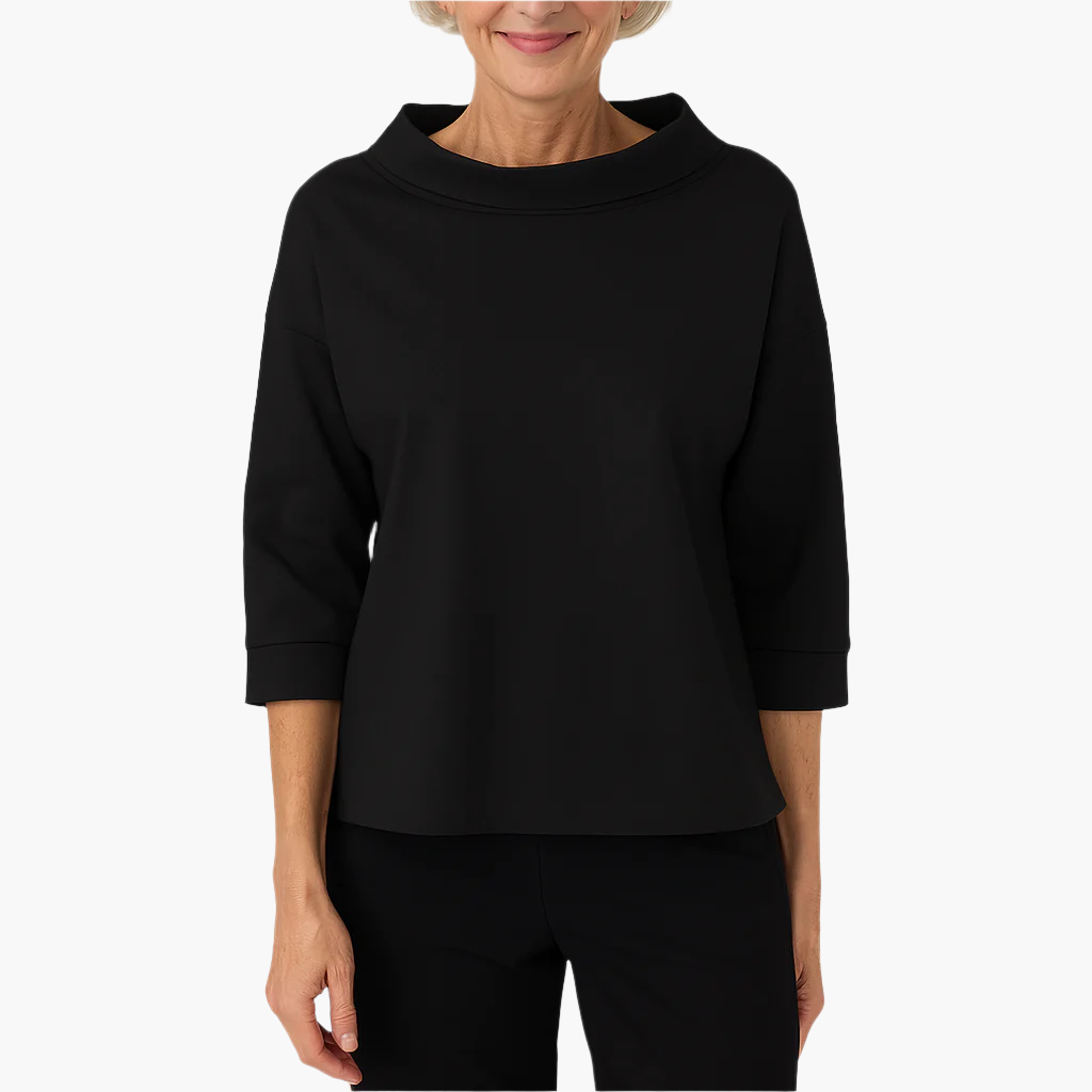 Elegant Dametop med Stand-up Krave | Toppe til Damer 2