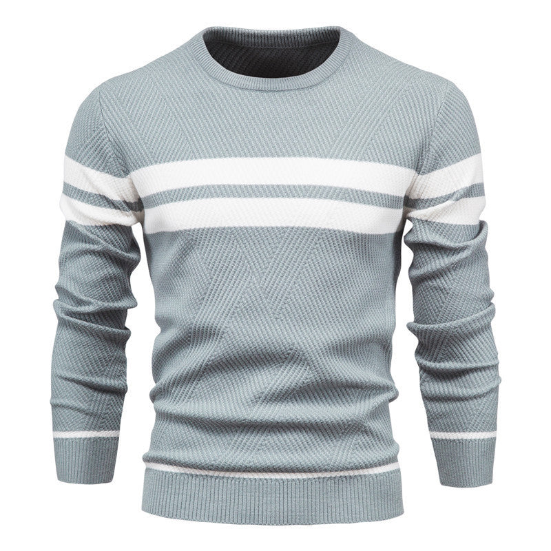 Elias Striped Sweater | Men's Casual Knitwear 3