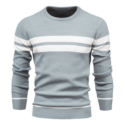 Elias Striped Sweater | Men's Casual Knitwear 3