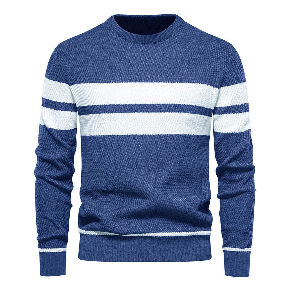 Elias Striped Sweater | Men's Casual Knitwear 4