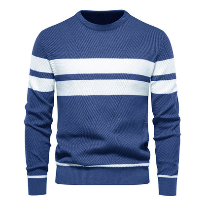 Elias Striped Sweater | Men's Casual Knitwear 4