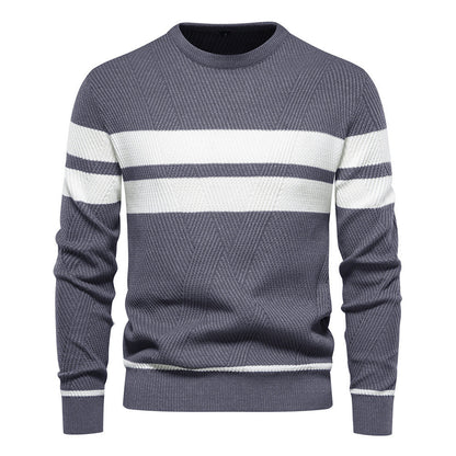 Elias Striped Sweater | Men's Casual Knitwear 5