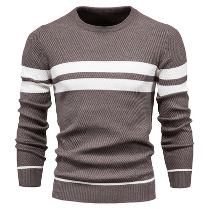 Elias Striped Sweater | Men's Casual Knitwear 6