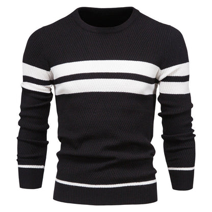Elias Striped Sweater | Men's Casual Knitwear 8