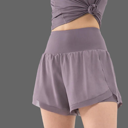 Elvira 2-i-1 High Waist Sportsshorts | Kvinder Sportstøj 2