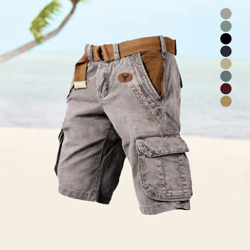 Ethan | Multifunktionelle Cargo-Shorts til Mænd 0