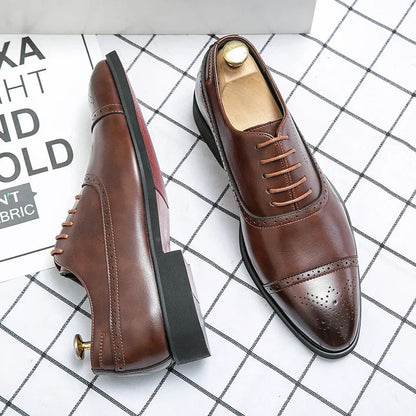 Felipe Classic Premium Oxford Shoes | Men's Leather Dress Shoes 2