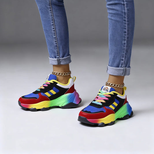 Flerfarvede Sneakers til Kvinder | Komfortable Sko 0