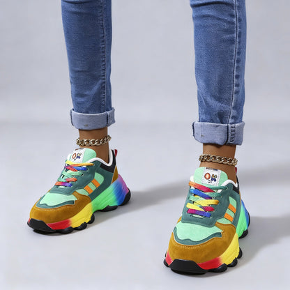 Flerfarvede Sneakers til Kvinder | Komfortable Sko 2