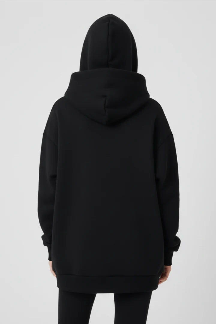 Gabriella | Women's High Neck Wide Hood Hoodie 4