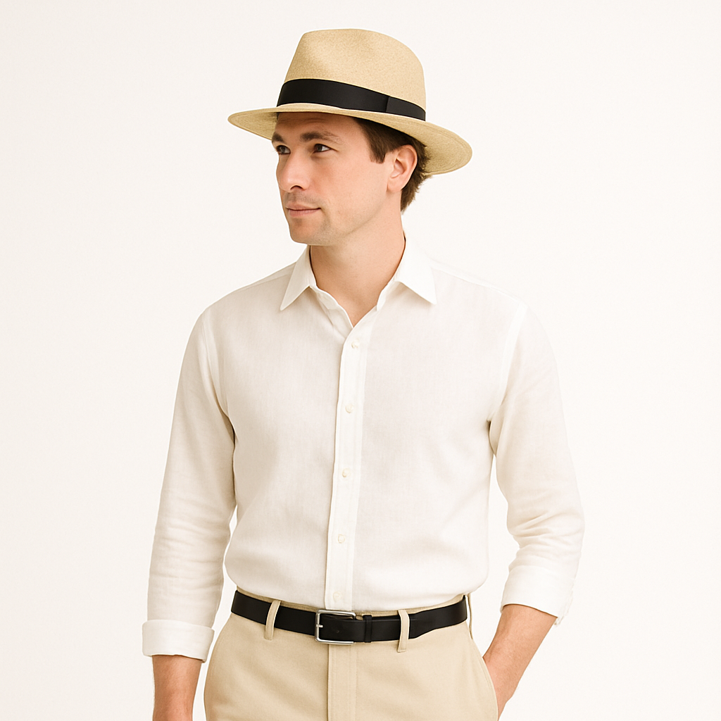 Håndlavet Panama Hat | Mænds Sommeraccessory 1