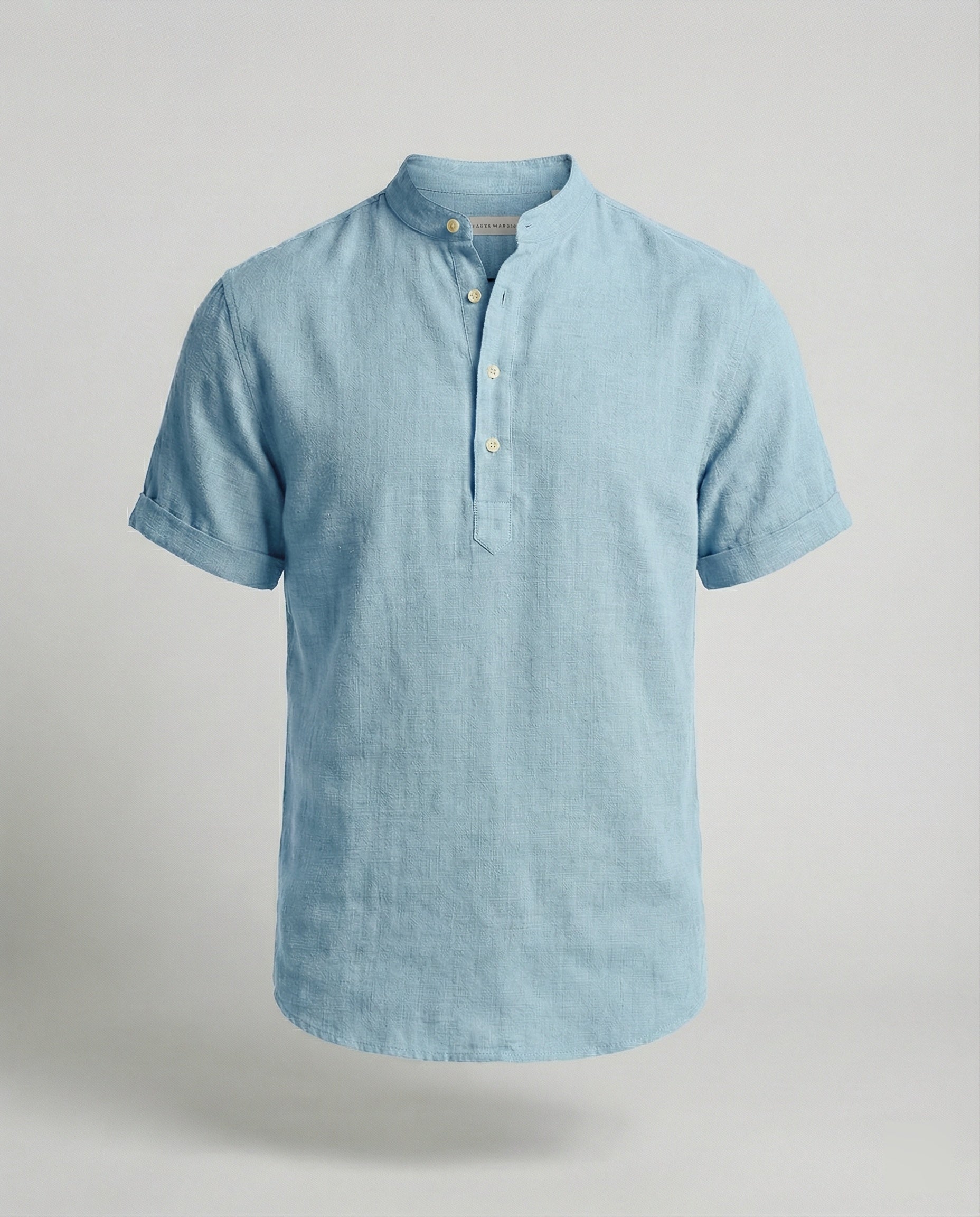Herre Poloshirt V-hals | Kortærmet Casual Top 3