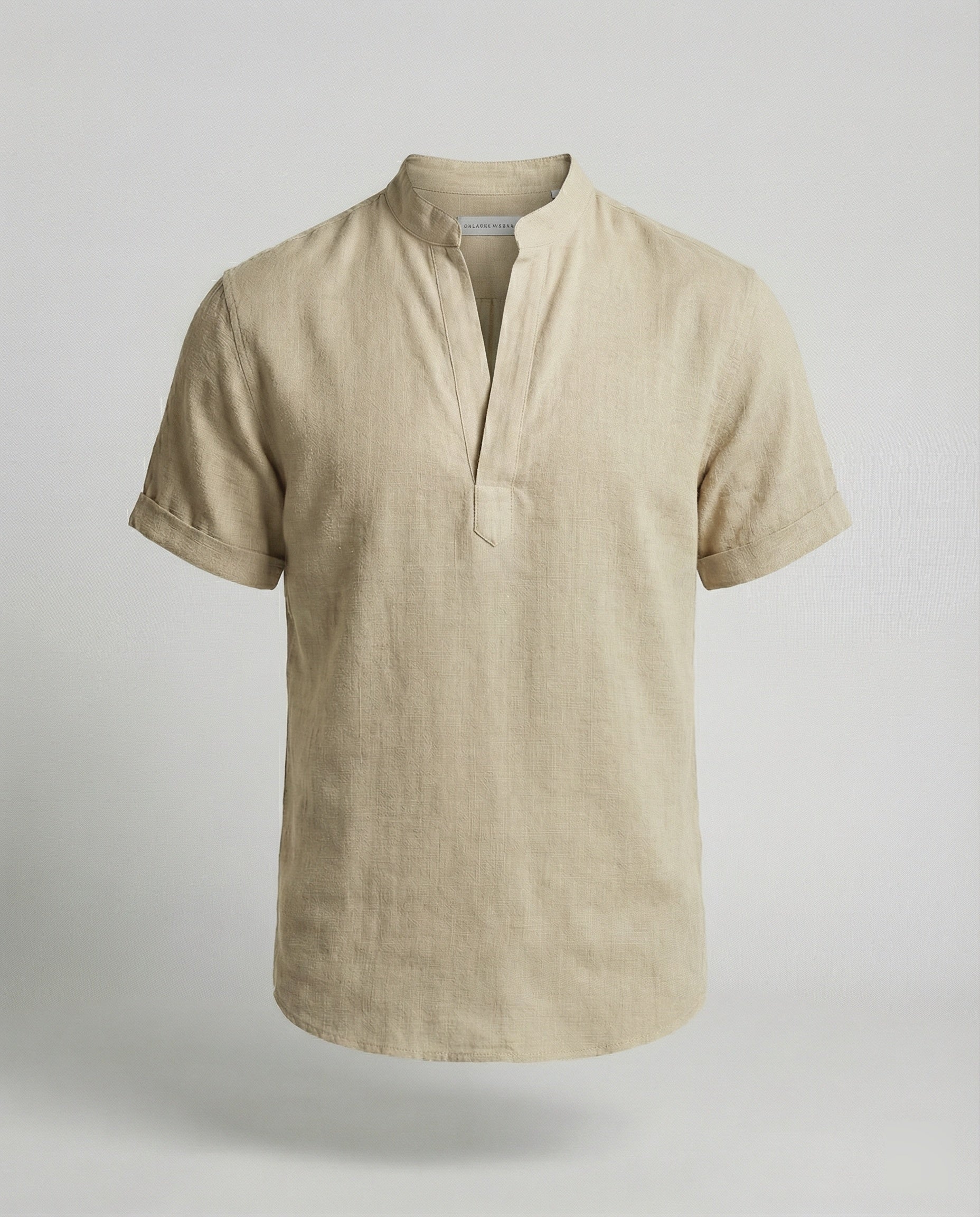 Herre Poloshirt V-hals | Kortærmet Casual Top 7