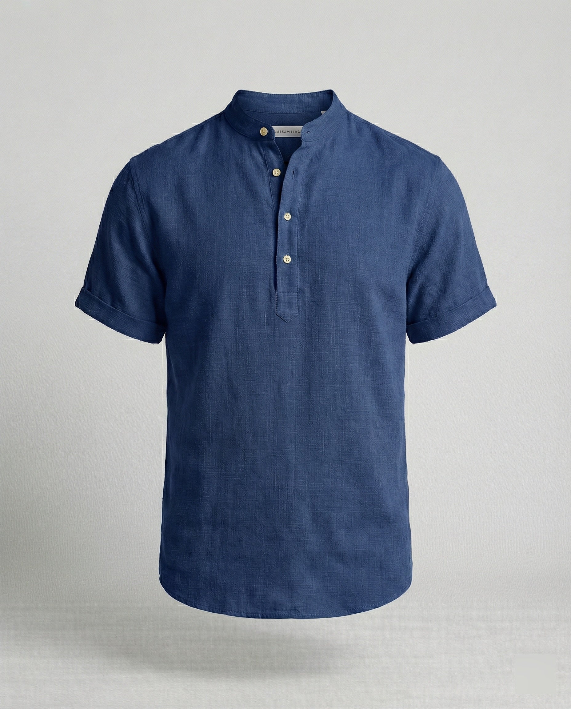 Herre Poloshirt V-hals | Kortærmet Casual Top 8