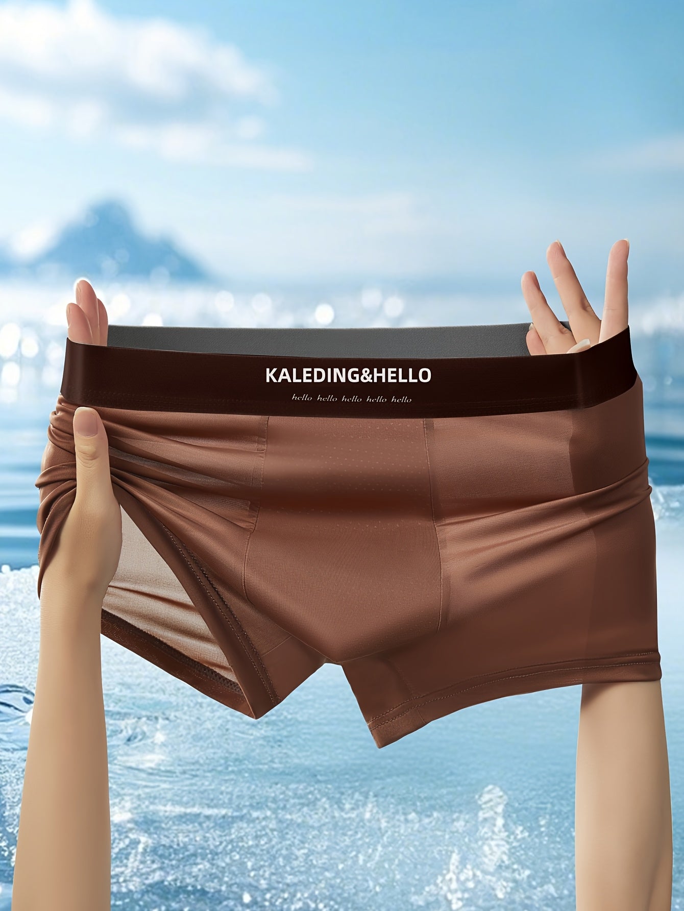 Ice Silke Boxershorts Sæt | 3-Pak Undertøj til Mænd 0