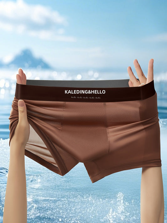 Ice Silke Boxershorts Sæt | 3-Pak Undertøj til Mænd 0