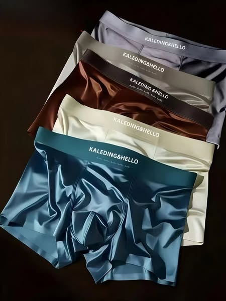 Ice Silke Boxershorts Sæt | 3-Pak Undertøj til Mænd 1