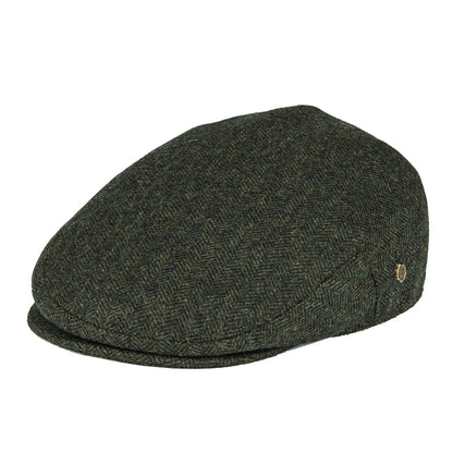 James | Classic Herringbone Stitch Flat Cap 2